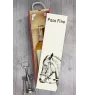 Paso Fino - boîte à vin avec un cheval, boîte à alcool avec une illustration, boîte cadeau personnalisée de la marque Art-Dog