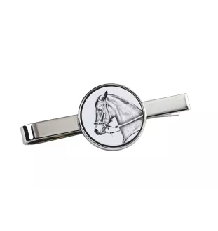 Paso Fino - Krawattennadel mit Pferd, personalisierter Krawattenclip, einzigartiges Geschenk für Männer von der Marke Art-Dog