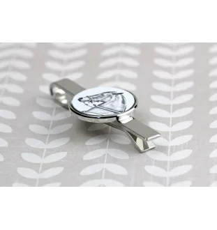 Paso Fino - Krawattennadel mit Pferd, personalisierter Krawattenclip, einzigartiges Geschenk für Männer von der Marke Art-Dog