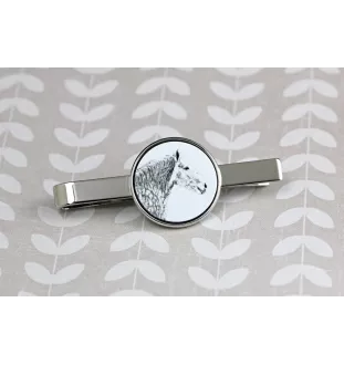 Percheron - pince à cravate avec un cheval, pince à cravate personnalisée, cadeau unique pour homme de la marque Art-Dog