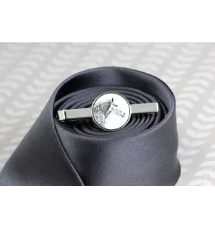 Percheron - Krawattennadel mit Pferd, personalisierter Krawattenclip, einzigartiges Geschenk für Männer von der Marke Art-Dog