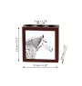 Percheron - porte-stylo avec un cheval, organiseur de bureau avec impression, décoration de bureau personnalisée de la marque Art-Dog