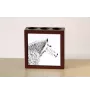 Percheron - pen holder with a horse, desk organizer with a print, personalized desk decoration from the Art-Dog brand