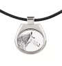 Percheron - horse necklace, personalized pendant with a photo, unique necklace for women and men by Art-Dog brand