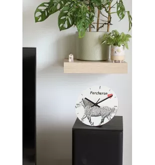 Perszeron zegar ze zdjęciem konia Art-Dog