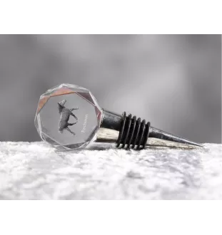 Perszeron stopper kryształowy do wina z koniem Art-Dog