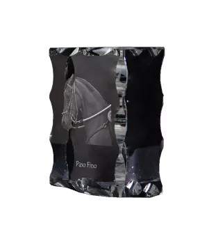 Paso Fino - kryształ ze zdjęciem konia, szklana statuetka ze zdjęciem, wyjątkowa ramka ze zdjęciem marki Art-Dog