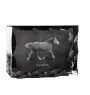 Percheron - crystal with a picture of a horse, glass statuette with a picture, unique frame with a picture from Art-Dog brand