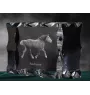 Percheron - kryształ ze zdjęciem konia, szklana statuetka ze zdjęciem, wyjątkowa ramka ze zdjęciem marki Art-Dog