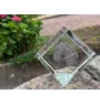 Paso Fino - un cube de cristal avec une photo de cheval, une photo de cheval dans le cristal, un presse-papiers cubique de la marque Art-Dog