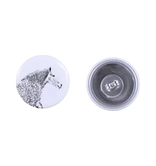 Perszeron kolczyki z koniem mały Art-Dog