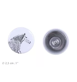 Perszeron kolczyki z koniem mały Art-Dog