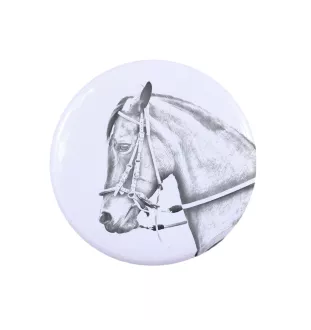 Paso Fino - Sammlerring mit einem Pferdeporträt, handgefertigtes Produkt, Marke Art-Dog