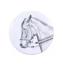 Paso Fino - magnet with a horse, a unique imprint of the Art-Dog horse brand