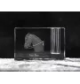 Paso Fino - Pen stand, crystal organiser with picture of a horse, unique desk decoration by Art-Dog brand