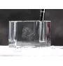 Paso Fino - Pen stand, crystal organiser with picture of a horse, unique desk decoration by Art-Dog brand