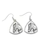 Paso Fino - earrings with a horse, hanging earrings with a picture, personalized jewelry with Art-Dog brand print