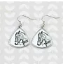 Paso Fino - boucles d'oreilles avec un cheval, boucles d'oreilles pendantes avec une image, bijoux personnalisés avec l'impression de la marque Art-Dog