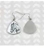 Paso Fino - earrings with a horse, hanging earrings with a picture, personalized jewelry with Art-Dog brand print