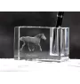 Percheron - Stifthalter, Kristallorganisator mit Bild eines Pferdes, einzigartige Schreibtischdekoration der Marke Art-Dog