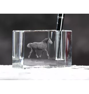 Perszeron penholder kryształowy z koniem Art-Dog