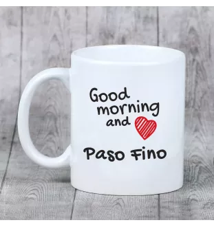 Paso Fino kubek z koniem good morning Art-Dog