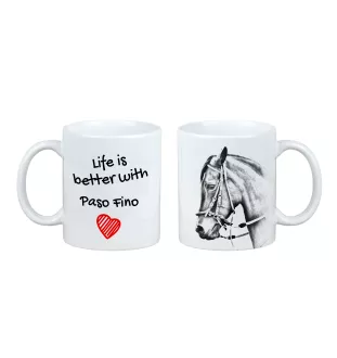 Paso Fino kubek z koniem life is better Art-Dog