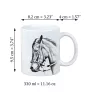 Paso Fino - tasse avec un cheval, tasse avec une photo, cadeau personnalisé de la marque Art-Dog
