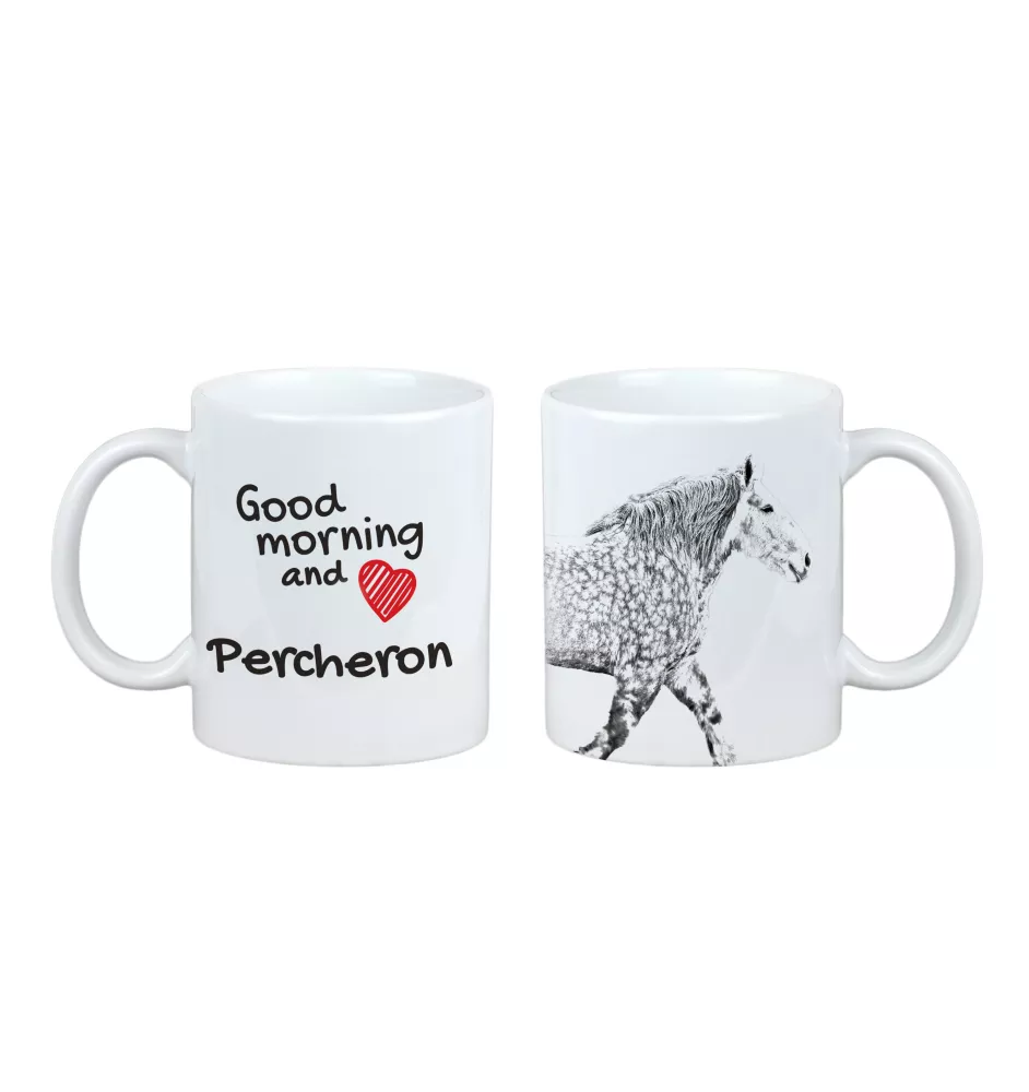 Percheron - tasse avec chien, tasse personnalisée avec impression, cadeau classique pour tous de la marque Art-Dog
