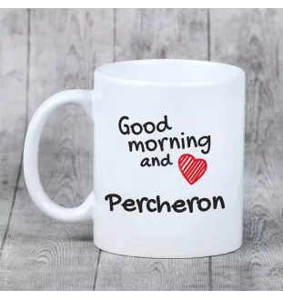 Percheron - cup with a dog, personalized cup with a print, a classic gift for everyone from the Art-Dog brand