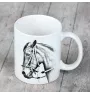 Paso Fino - Becher mit Pferd, fröhlicher Becher für Hundefreunde, personalisiertes Geschenk der Marke Art-Dog
