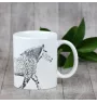 Percheron - tasse avec un cheval, une tasse charmante avec une illustration, un cadeau avec votre photo de la marque Art-Dog