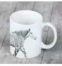 Percheron - tasse avec un cheval, une tasse joyeuse pour les amoureux des chiens, un cadeau personnalisé de la marque Art-Dog