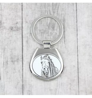 Pintabian - porte-clés avec un cheval, porte-clés imprimé, breloque personnalisée de la marque Art-Dog