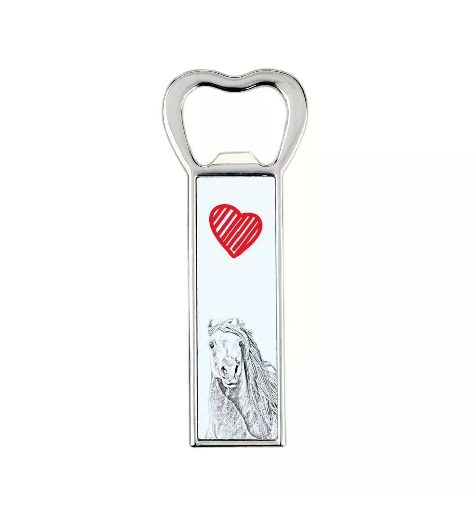 Pintabian - Flaschenöffner mit Pferd, personalisierter Kühlschranköffner, einzigartiges Geschenk für Männer von der Marke Art-Dog