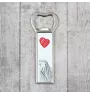Pintabian - bottle opener with a horse, personalized fridge magnet bottle opener, unique gift for men by Art-Dog brand