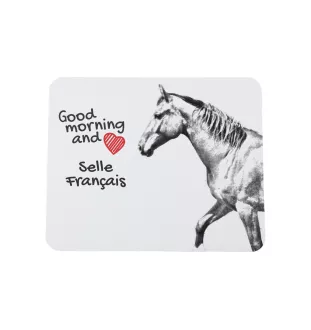 Selle Francais podkładka pod mysz z koniem Art-Dog