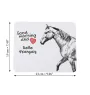 Selle Français - tapis de souris imprimé, tapis de souris personnalisé avec un cheval, un gadget unique pour un employé de bureau de la marque Art-Dog
