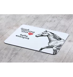 Selle Francais podkładka pod mysz z koniem Art-Dog