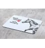 Selle Français - tapis de souris imprimé, tapis de souris personnalisé avec un cheval, un gadget unique pour un employé de bureau de la marque Art-Dog
