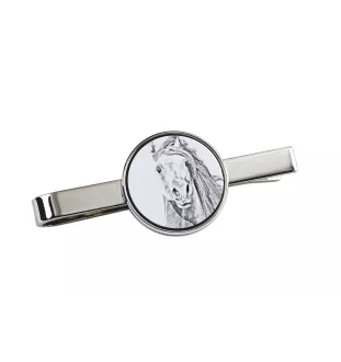 Pintabian - tie clip with a horse, personalized tie clip, a unique gift for a man from the Art-Dog brand