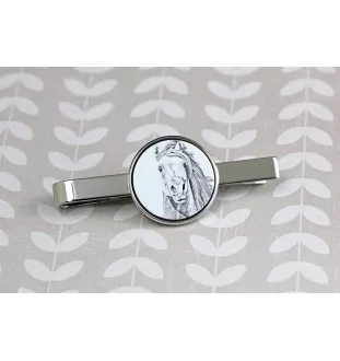 Pintabian - Krawattennadel mit Pferd, personalisierter Krawattenclip, einzigartiges Geschenk für Männer von der Marke Art-Dog