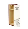 Retired Race Horse - wine box with a horse, alcohol box with graphics, personalized gift box from the Art-Dog brand