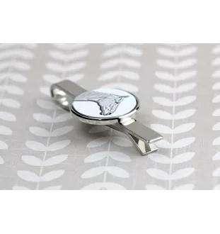 Rennpferd im Ruhestand - Krawattennadel mit Pferd, personalisierter Krawattenclip, einzigartiges Geschenk für Männer von der Marke Art-Dog