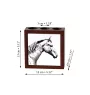 Selle Francais - Stifthalter mit Pferd, Schreibtischorganizer mit Aufdruck, personalisierte Schreibtischdekoration der Marke Art-Dog