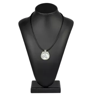 Cheval de course à la retraite - collier avec un cheval, pendentif personnalisé avec une photo, un collier unique pour femmes et hommes de la marque Art-Dog