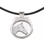 Retired Race Horse zawieszka naszyjnik z koniem Art-Dog