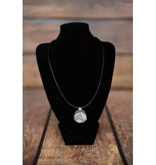 Cheval de course à la retraite - collier avec un cheval, pendentif personnalisé avec une photo, un collier unique pour femmes et hommes de la marque Art-Dog