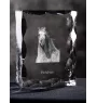 Pintabian - Kristall mit einem Pferdebild, Glasstatuette mit einem Bild, einzigartiger Bilderrahmen der Marke Art-Dog