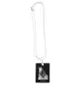 Pintabian - Crystal pendant with horse, silver necklace with photo, personalised pendant by Art-Dog brand